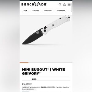 MINI BUGOUT® | WHITE GRIVORY®